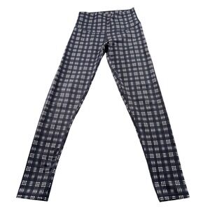 DYI Women's Medium Plaid Leggings High Waist Made in USA Bionic